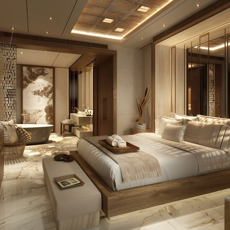 Intérieur d'hôtel luxueux